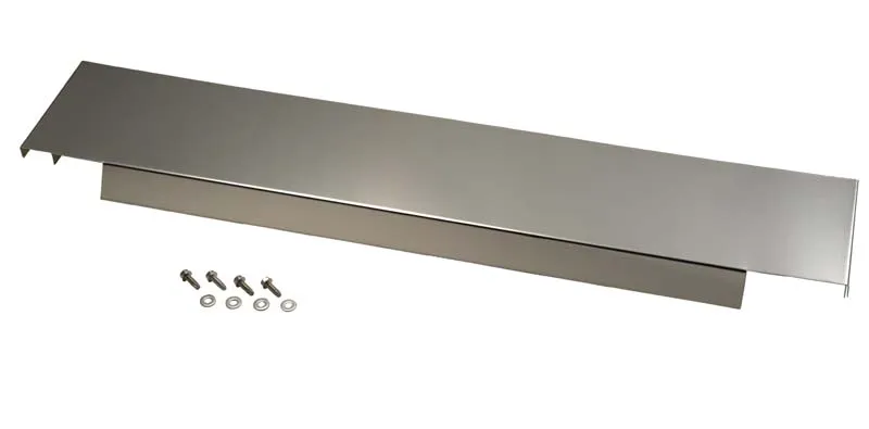 Jeep YJ 410 Stainless Frame Cover 87-95 Wrangler TJ Polished Silver Kentrol product image