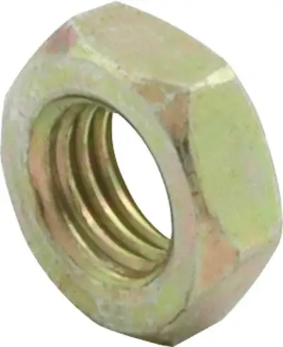 Allstar Performance 5/16-24 LH Steel Jam Nuts 50pk