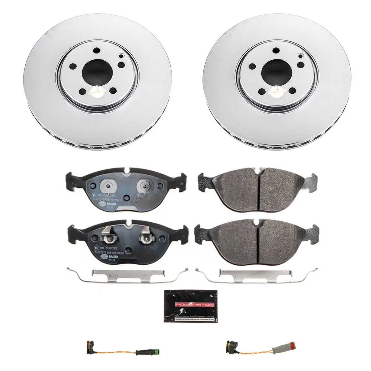 0405 Mercedesbenz E500 4matic Awd; With OE Drilled Rotors Eurostop Brake Kit product image