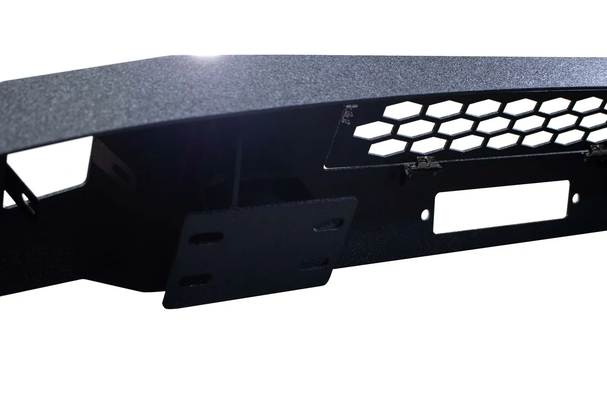 0713 Silverado 1500 Front Bumper Black Powder Coat Coldrolled Steel product image
