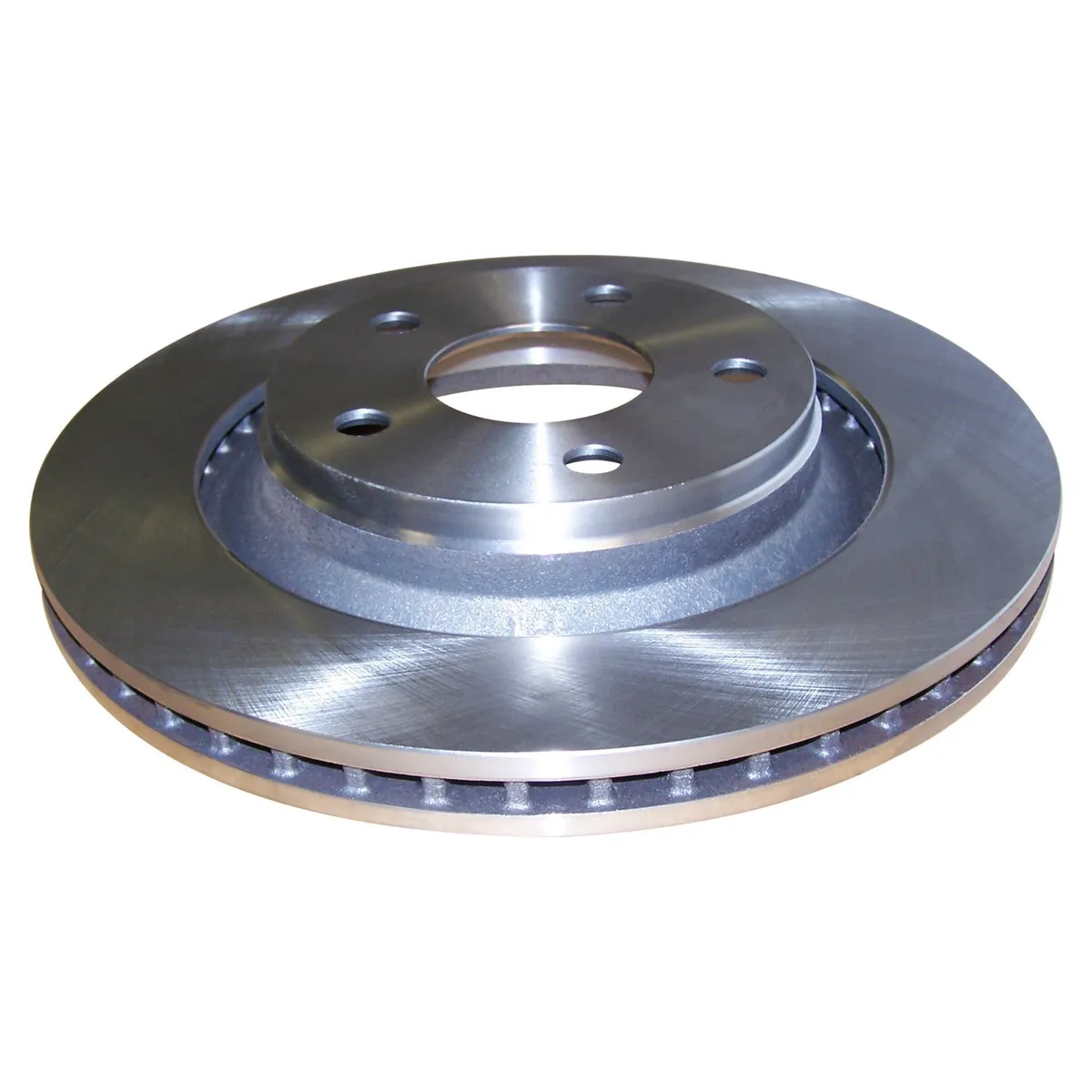 Crown Automotive Jeep Replacement Brake Rotor; Front; 13 in. Diameter Rotor; High Performance;
