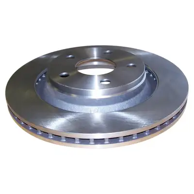 Crown Automotive Jeep Replacement Brake Rotor; Front; 13 in. Diameter Rotor; High Performance;