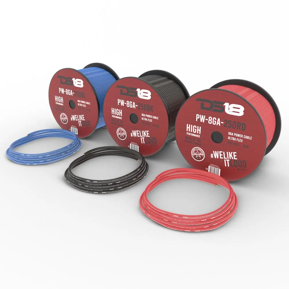 8-GA CCA Ground, Power Cable, 250 Feet product image