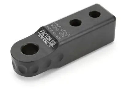 Factor 55 HitchLink 2.0 Reciever Shackle Mount 2 Inch Receivers Gray Factor 55