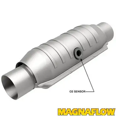 MagnaFlow Exhaust Products MagnaFlow OEM Grade Federal / EPA Compliant Universal Catalytic Converter 51356