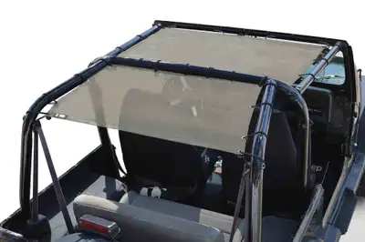 Steinjager Tops and Covers 1987-1995 Fabric Teddy Tan Rear Seats Only