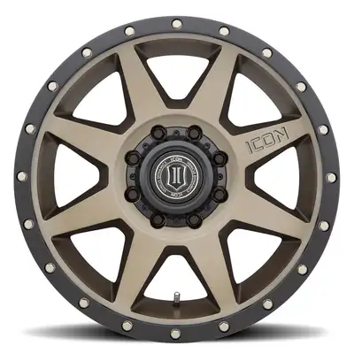 ICON Vehicle Dynamics ICON Alloys Rebound, Bronze, 20 x 9 / 8 x 180, 12mm Offset, 5.5" Backspace