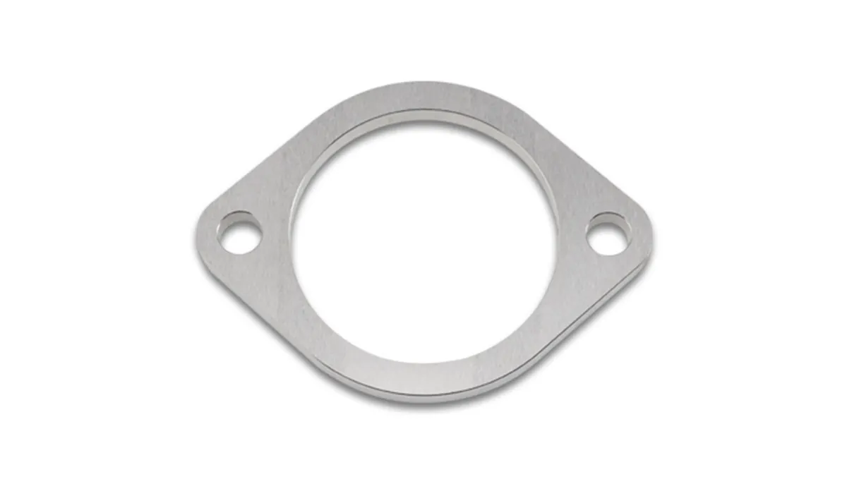 Exhaust Flange; 3 in. ID; 5.0625 in. W; 3.6875 in. H; 0.3125 in. Thickness; Titanium; 2 Bolt; 4.1875 in. Wall Thickness; product image