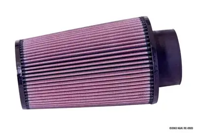 K&N 3-1/2ID FLG, 6B, 4-5/8T, 9H Universal Rubber Filter