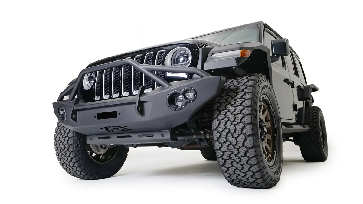 Fab Fours Fab4 Sway Bar Cover JL JT Black