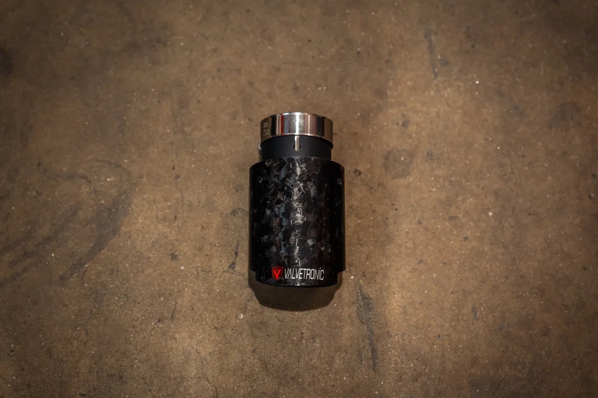 Universal Exhaust Tips 3.0 Inch T304 Stainless Steel Black Valvetronic Designs product image