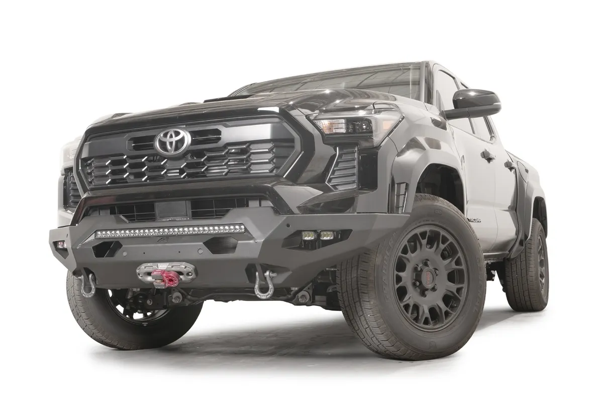 Fab Fours 24c Tacoma Matrix Front Bumper w/ no Guard Matte Finish