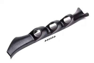 AutoMeter Gauge Mount, A-Pillar, Full, Triple, 2 1/16", Silverado/Sierra 95-98