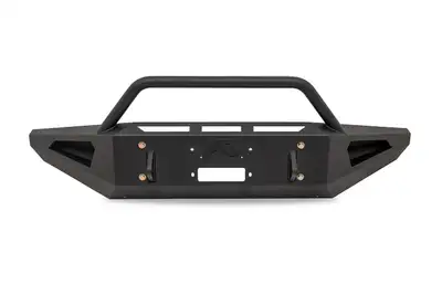 Fab Fours 1722 F250/F350/F450/F550 Red Steel Front w/ Prerunner Guard Bumper