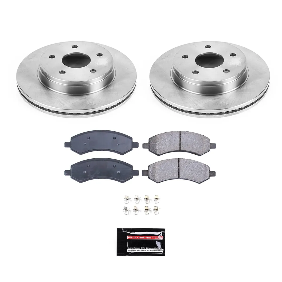 Autospecialty Brake Kit Front 2007-2009 Chrysler Aspen 2007-2009 Dodge Durango 2006-2017 Dodge RAM 15 product image
