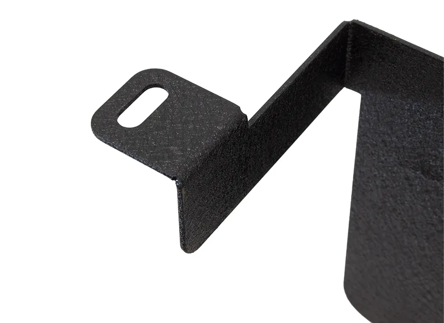 Black textured powder coat, 11-Gauge steel, Includes mounting hardware, 2-door, Sold as a pair product image