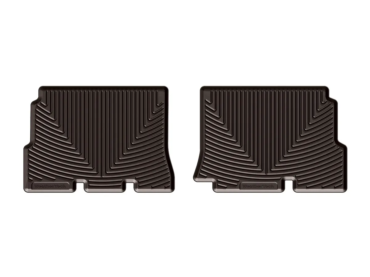 All Weather Floor Mats; Cocoa; Rear; product image