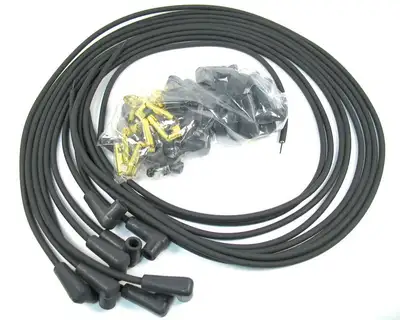 Pertronix PerTronix 708190 Flame-Thrower Spark Plug Wires 8 cyl Universal 90 Degree Black