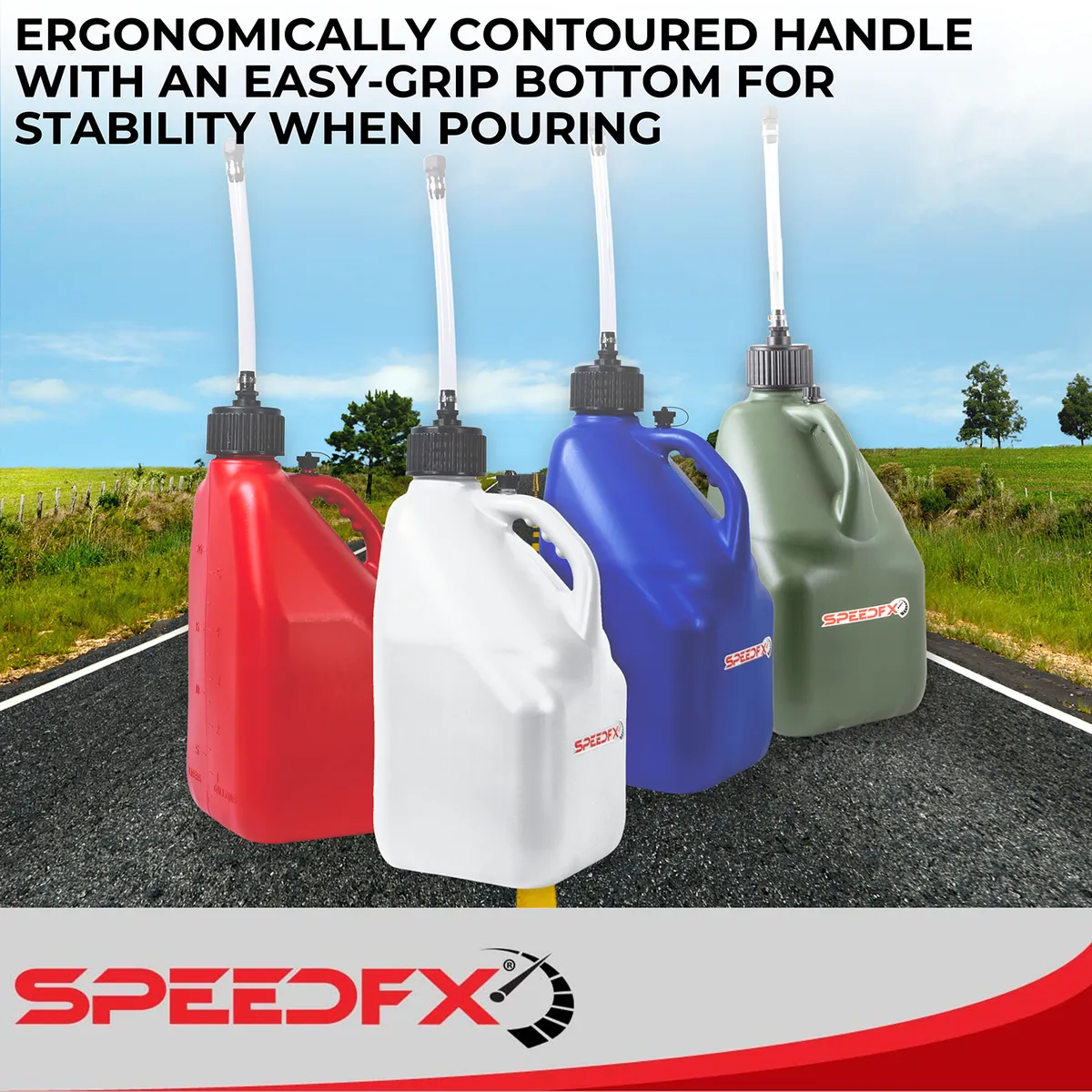 Speedfx White Utility 5 Gal Jug product image
