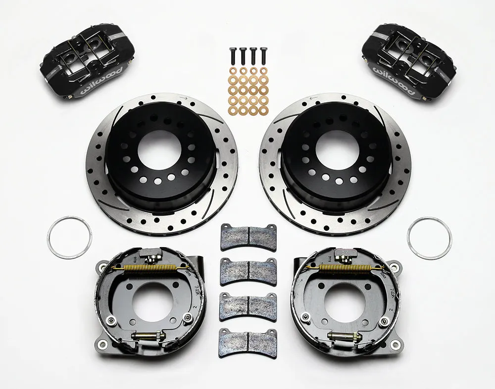 1964 - 1974 Buick, Chevrolet, Oldsmobile, Pontiac Forged Dynapro Low-Profile Rear Parking Brake Kit - 140-11398 product image