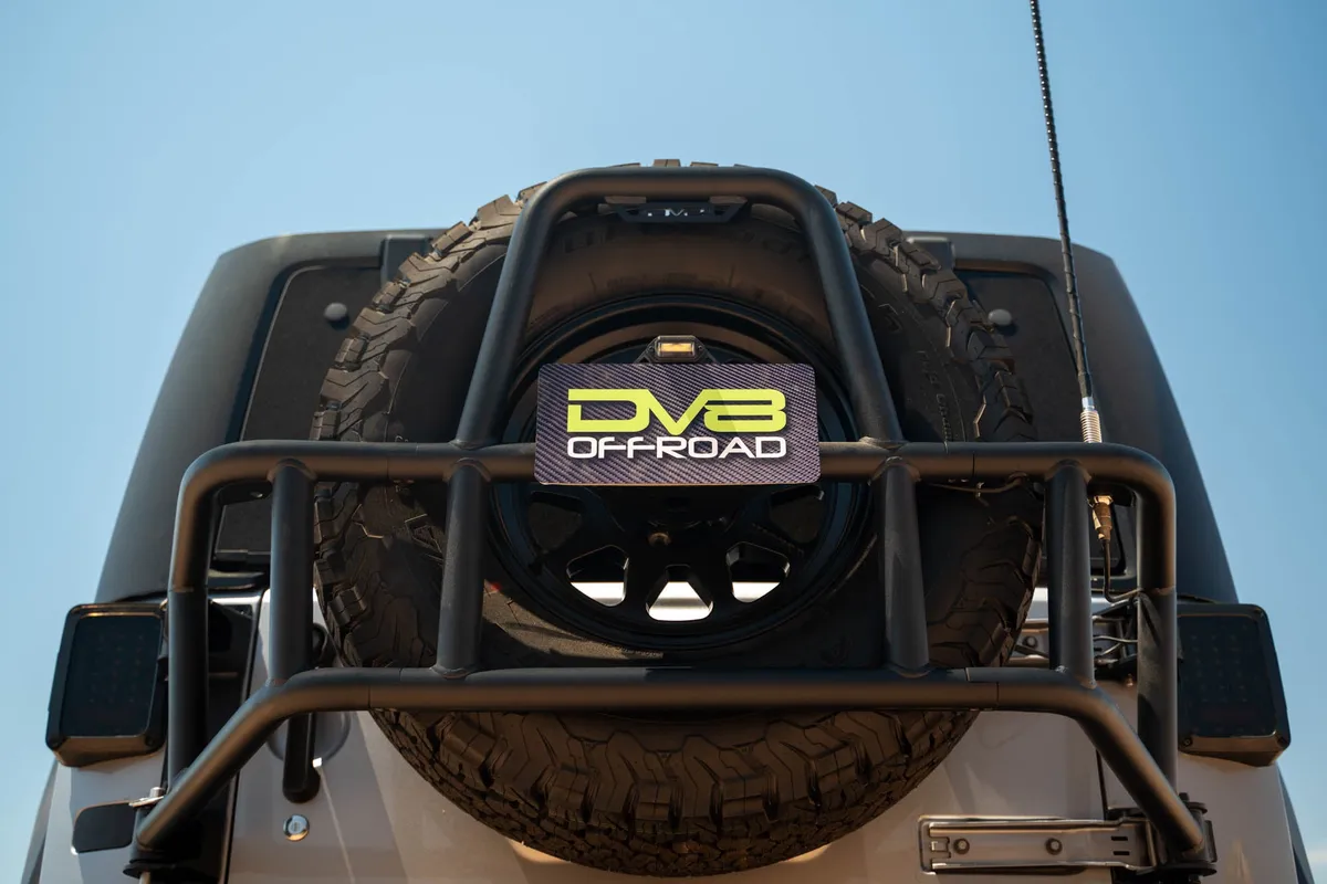 DV8 Body Mounted Tire Carrier Wrangler JK/JKU - TCJK-14 product image