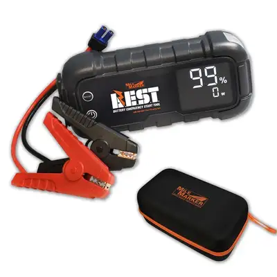 Mile Marker Mile Marker 32001 B.E.S.T. - Battery Emergency Start Tool, Heavy Duty Jump Starter