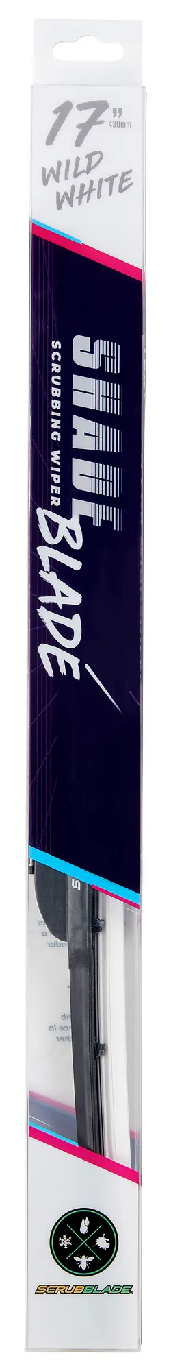 Scrubblade - 17 430mm White Silicone Shadeblade Wiper Blade - CBW1700 product image