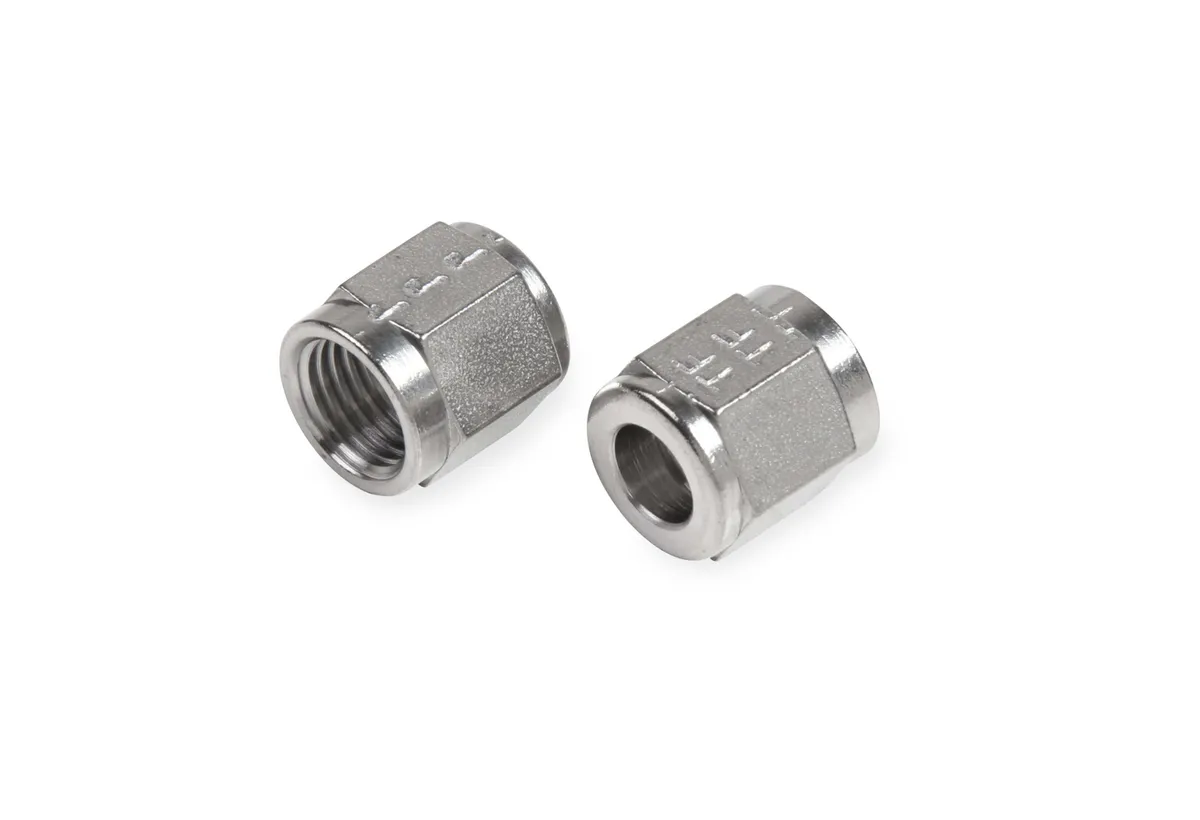 Earl's Performance 6 Tube Nut Stainless Steel