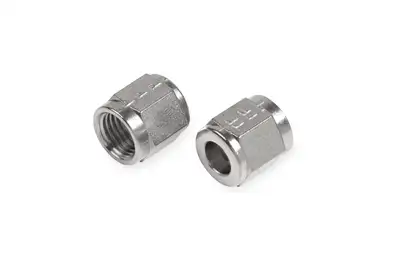 Earl's Performance 6 Tube Nut Stainless Steel