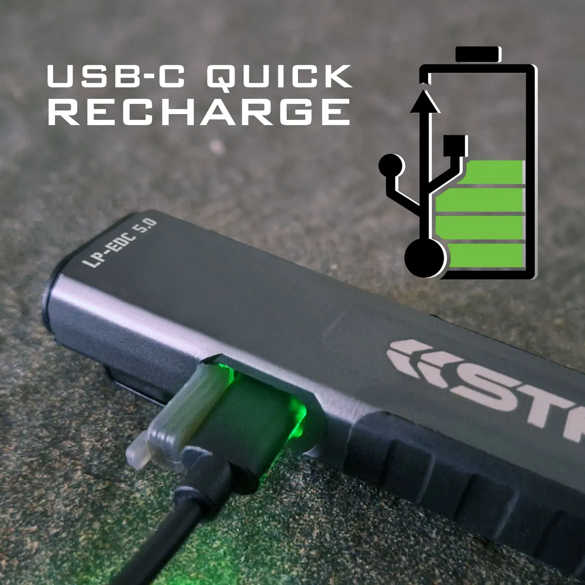 LP-EDC 5.0 Low Profile Everyday Carry Ultra-Thin Flashlight product image