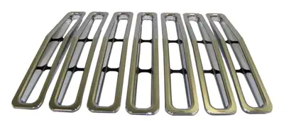 Crown Automotive Jeep Replacement RT Off-Road - Plastic Chrome Grille Insert Set