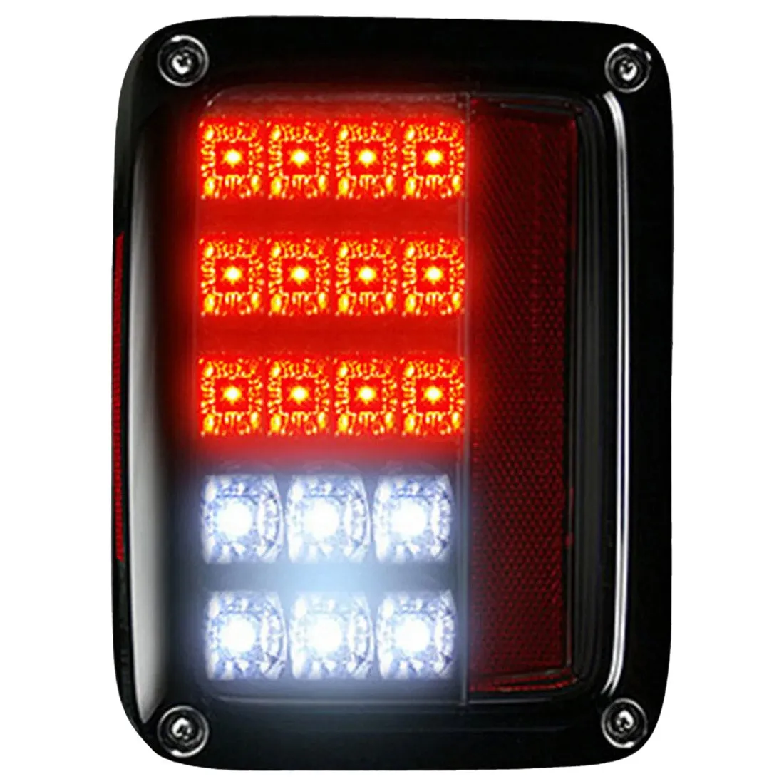 0718 JK Wrangler LED Taillightsred Lens Driver/Passenger product image