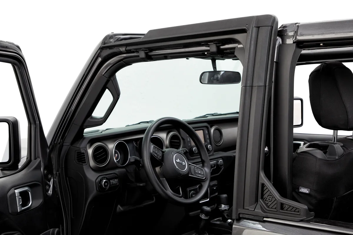 Jeep Door Surrounds For Jeep 2018-Current Wrangler JL 4 Door Black Polypropylene Bestop product image
