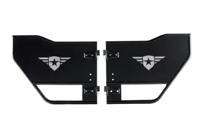 Combat Off Road Combat Off Road Mission Tube Doors, Rear - Pair - JK 4Dr