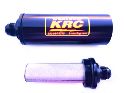 Kluhsman Racing #10AN Stainless Fuel Filter