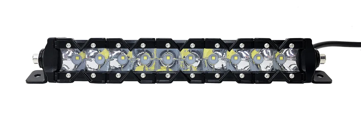 Quake LED - Qums540 - 13 Inch LED Light Bar Single Row 50 Watt Super Spot Monolith Slim Series product image