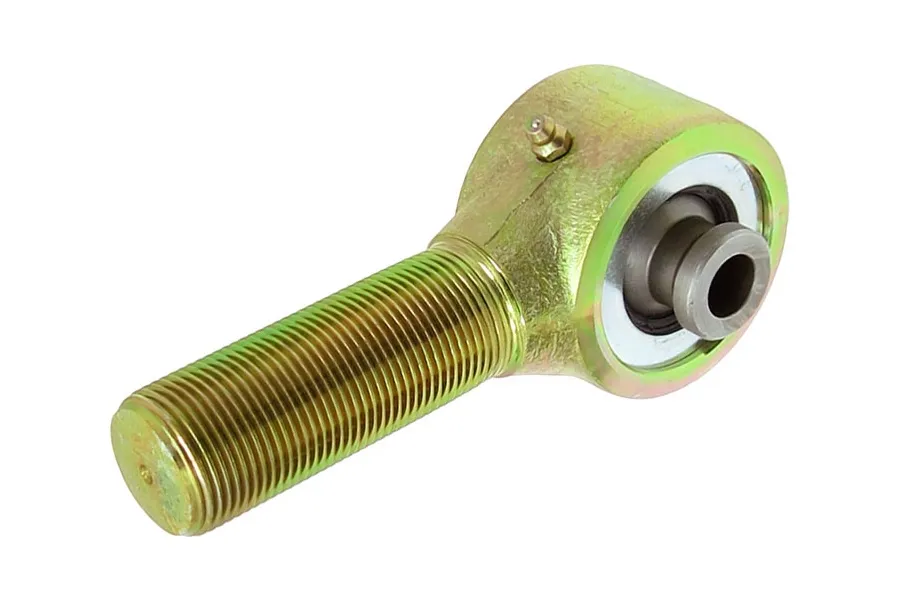 Rock Jock Narrow Forged Johnny Joint 2 1/2 Inch 2.625 Inch X 0.640 Inch Ball 1 1/4 Inch-12 Right Hand Threaded Shank Externally Greased Each RockJock 4x4