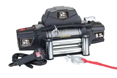 Bulldog Winch 9.5k Standard Series Winch With Synthetic Rope Bulldog Winch