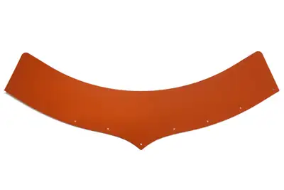 Dominator Race Body Extension Predator Hood Orange 5.5in Tall