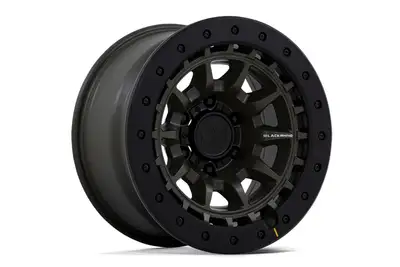 Black Rhino Wheels Tusk 17x8.5 5x5.0 Odgrn 10mm