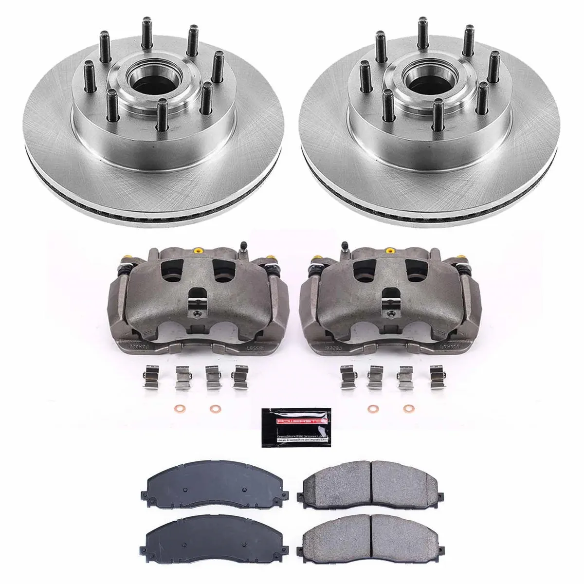 Z17 Direct Replacement Kit: Rotors; Ceramic Pads; Calipers product image