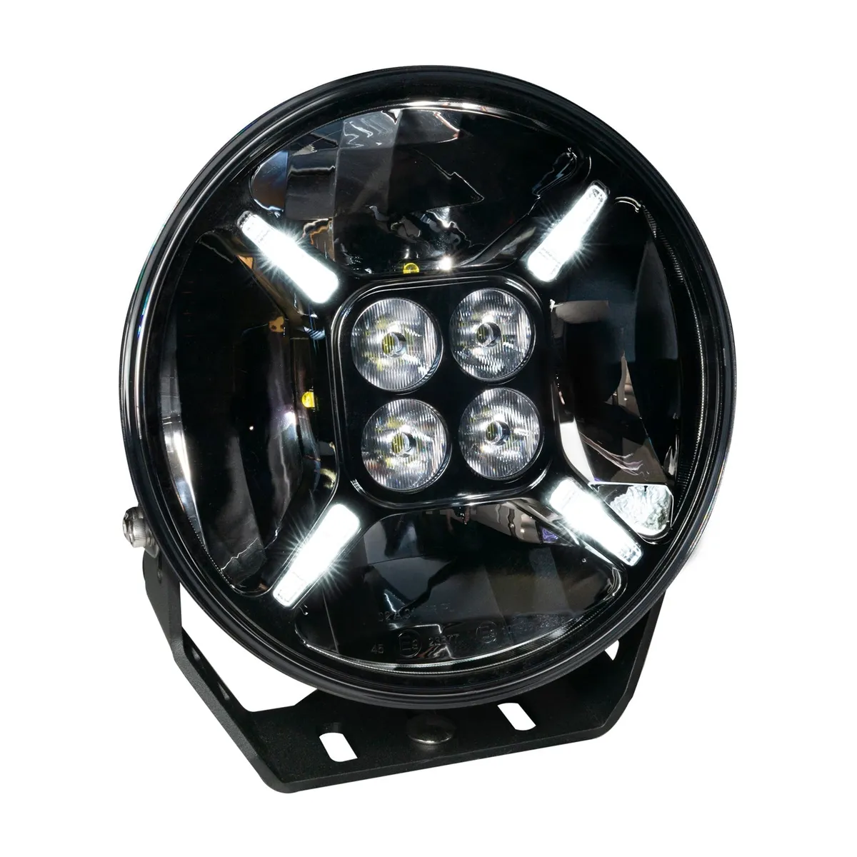Oracle Lighting Exo 9" Multifunction 120w LED Spotlight – Round Post Mount product image