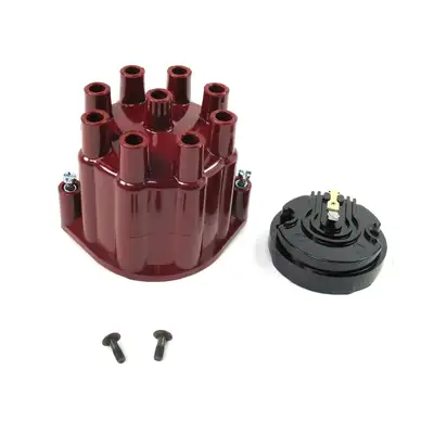 Pertronix Cap (Red) & Rotor Ptx Billet D