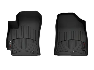 Weathertech FloorLiner™ DigitalFit®; Black; Front;
