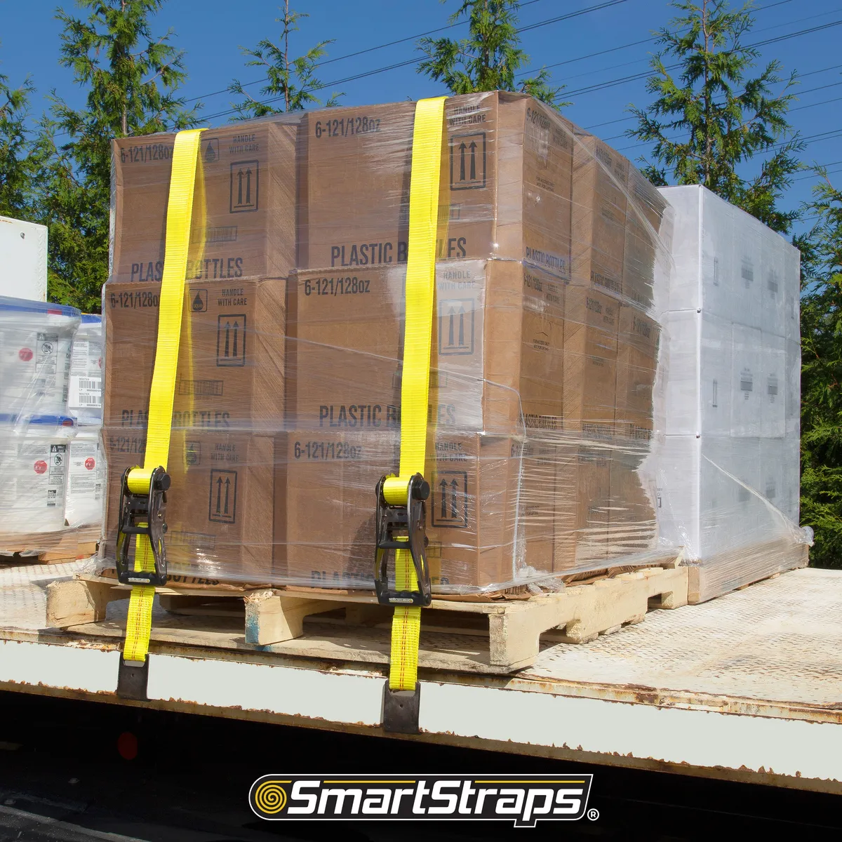 14ft 5000lb Ratchetx Ratchet Tie Down 2 pk Yellow product image