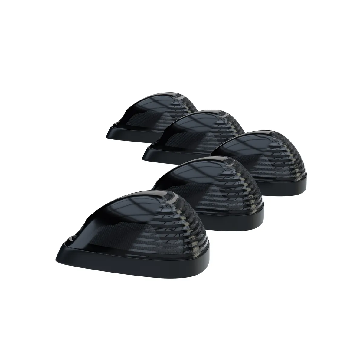 Ford 99-16 Superduty 5-Piece Set Smoked Lens with White and Amber Strobe LEDs and White or Amber Running Light LEDs - product image