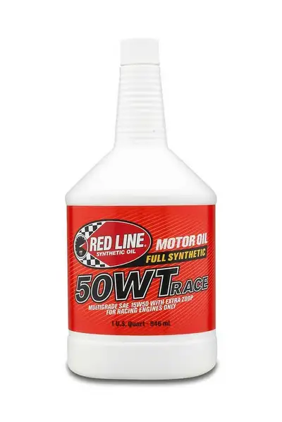 Red Line Oil 50WT Racing Oil Synthetic 1 Quart Red Line Oil