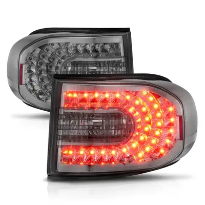 ANZO USA Toyota fj Cruiser 07-14 LED Tail Lights Chrome Smoke Lens