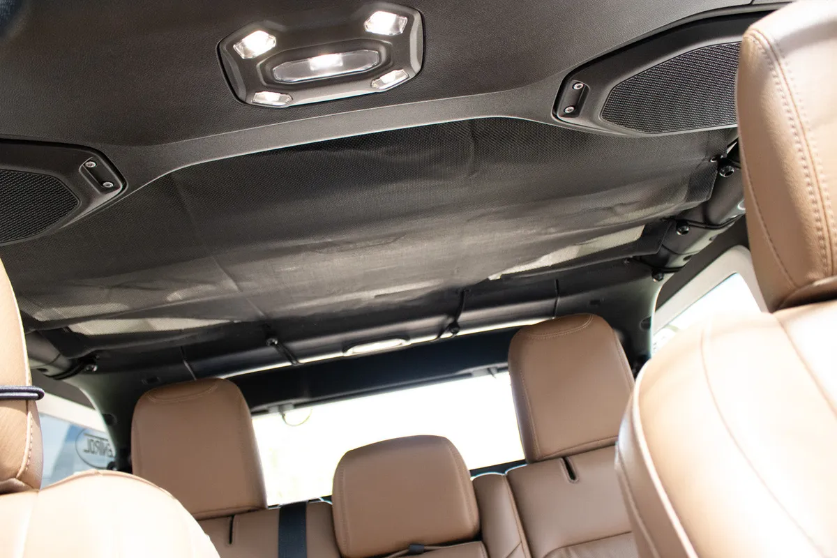 Fishbone Offroad Full Sun Shade for 2018 & Up Jeep Wrangler Unlimited JLU FB51334 product image
