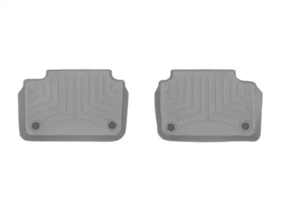 Weathertech FloorLiner™ DigitalFit®; Gray; Rear; 2 Piece;